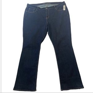 Old Navy size 18 - Curvy Profile Mid-Rise dark wash denim
